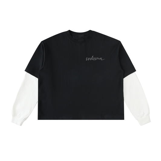 Unknown Layered Long Sleeve T-Shirt